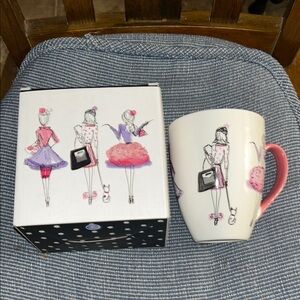 Mary Kay Black and White Mug